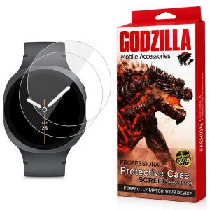 محافظ صفحه نمایش شیشه ای سامسونگ مدل G-Glass مناسب برای ساعت هوشمند سامسونگ Galaxy Watch 8 40mm بسته 2 عددی