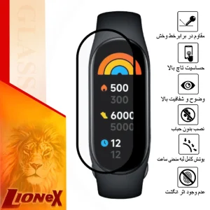 محافظ صفحه نمایش نانو لایونکس مدل PMMAWL مناسب برای ساعت هوشمند M6