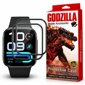 محافظ صفحه نمایش گودزیلا مدل G-PMMA مناسب برای ساعت هوشمند شیائومی Redmi Watch 6 Lite بسته 2 عددی