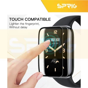 محافظ صفحه نمایش اسپریگ مدل Glass Pmma مناسب برای ساعت هوشمند شیائومی Mi band 7 Pro