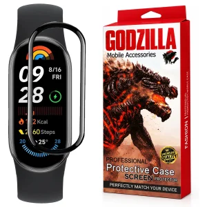 محافظ صفحه نمایش گودزیلا مدل G-PMMA مناسب برای مچ بند هوشمند شیائومی Mi Band 9 / 8/ 7