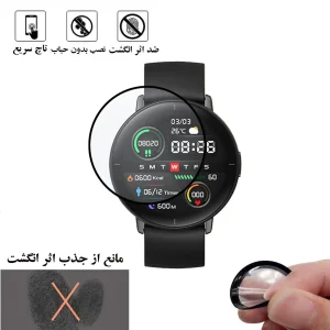 محافظ صفحه نمایش نانو شهر گلس مدل PMMAWH مناسب برای ساعت هوشمند شیائومی Mibro Lite