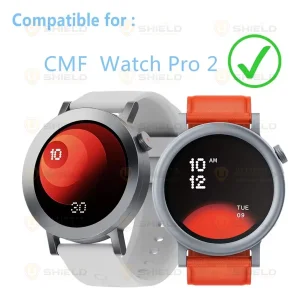 محافظ صفحه نمایش آلتیمیت شیلد مدل SH-UL مناسب برای ساعت هوشمند ناتینگ CMF Watch 2 Pro بسته سه عددی