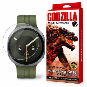 محافظ صفحه نمایش شیشه ای گودزیلا مدل G-Glass مناسب برای ساعت هوشمند سامسونگ Galaxy Watch 7 / 8 / 9 44mm