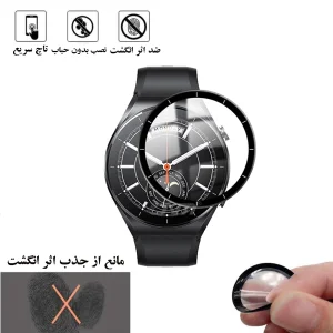 محافظ صفحه نمایش شهر گلس مدل PMMAWSH مناسب برای ساعت هوشمند شیائومی Watch S1