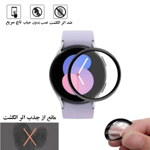 محافظ صفحه نمایش نانو لایونکس مدل PMLI مناسب برای ساعت هوشمند سامسونگ Galaxy Watch 5 44mm
