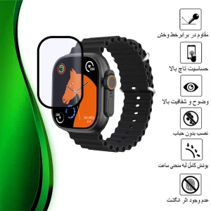 محافظ صفحه نمایش تراستکتور مدل PMMAWT مناسب برای ساعت هوشمند پاجی T900 Ultra Newpack 49mm