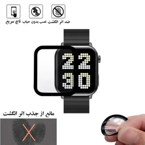 محافظ صفحه نمایش نانو شهر گلس مدل PMSR مناسب برای ساعت هوشمند شیائومی W02
