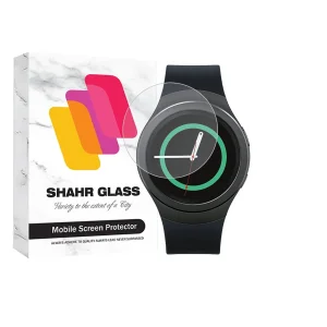محافظ صفحه نمایش شهر گلس مدل SMPWATCHS مناسب برای ساعت هوشمند سامسونگ Galaxy Gear S2
