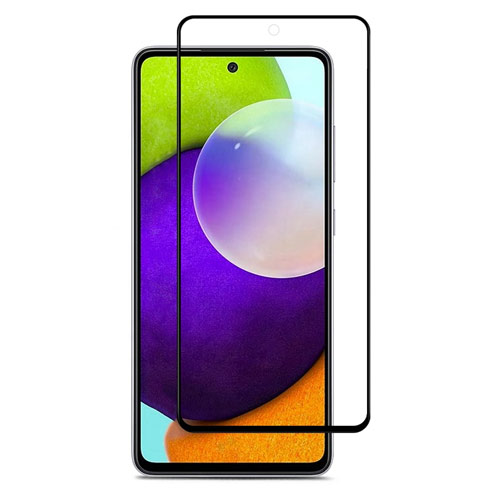 محافظ صفحه شیشه ای تمام صفحه تمام چسب سامسونگ Galaxy A52 9D Glass