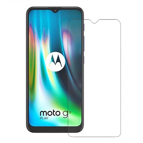 محافظ صفحه نمایش شیشه ای مدل tempered مناسب برای گوشی موتورولا Moto G9 Play