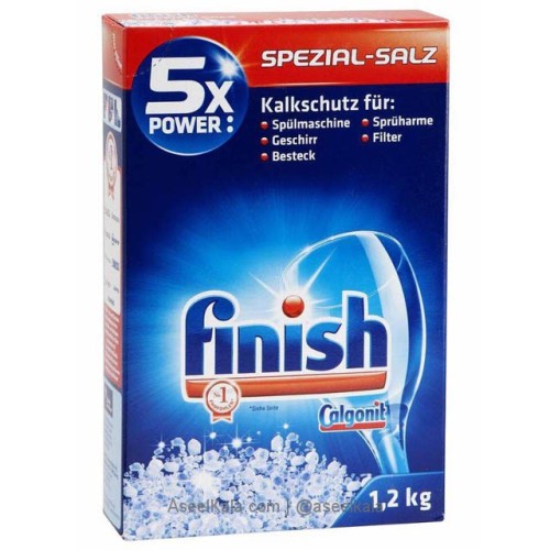 نمک ماشین ظرفشویی فینیش1.2Kg (Finish) مدل Calgonit