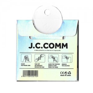 J.C.COMM Apple iPhone 11 Glass Camera Lens Protector