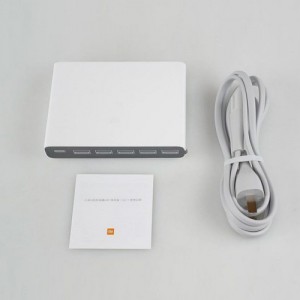 Xiaomi 6-port 60W USB Fast Charger Power Adapter with QC 3.0
