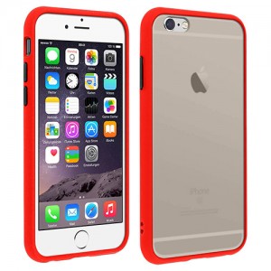 Hybrid Simple Matte Bumper Phone Case For iPhone 6