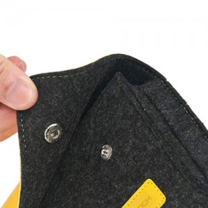 ROCK RST1043 small Wool Felt Digital Gadget Storage Bag