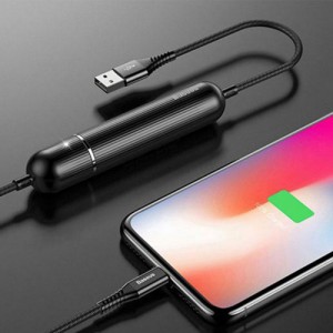 Baseus 2500MAH Energy 2in1 Power Bank Cable