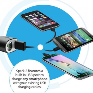 Promate Spark-2 2600mAh 4 in1 Car Charger Power Bank