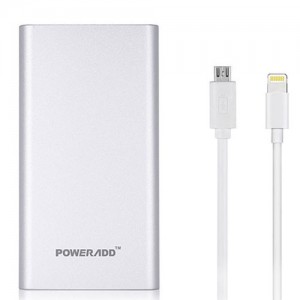 Poweradd Pilot 2GS MP-131003SL 10000mAh Power Bank With Lightning Cable