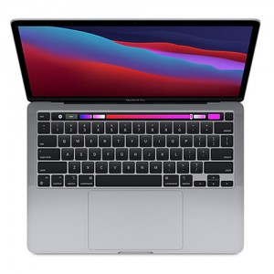 لپ‌تاپ 13 اینچی اپل مدل MacBook Pro MYD92 2020 همراه با تاچ بار پردازنده Apple M1 و رم 8GB