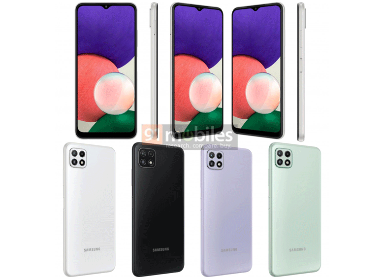 افشای تصاویر گوشی سامسونگ Galaxy A22 5G