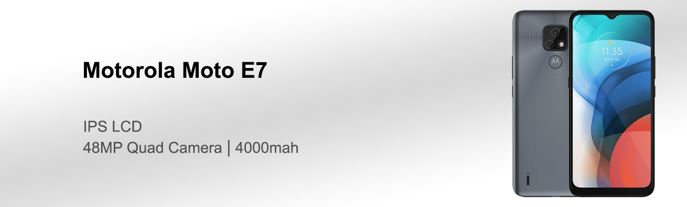 قیمت گوشی موتورولا Moto E7