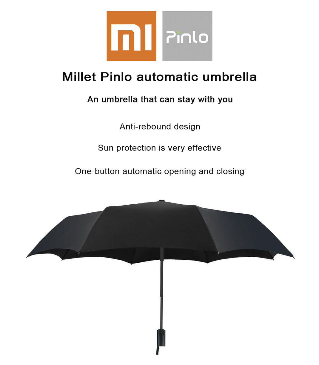 قیمت و مشخصات چتر اتوماتیک شیائومی مدل Pinlo PLZDS01XM