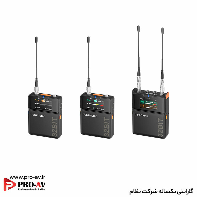 میکروفون بی‌سیم حرفه‌ای Saramonic K9