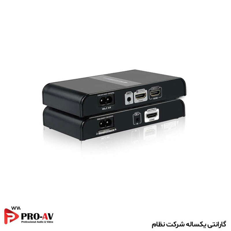اکستندر HDMI بر روی کابل برق Lenkeng LKV380