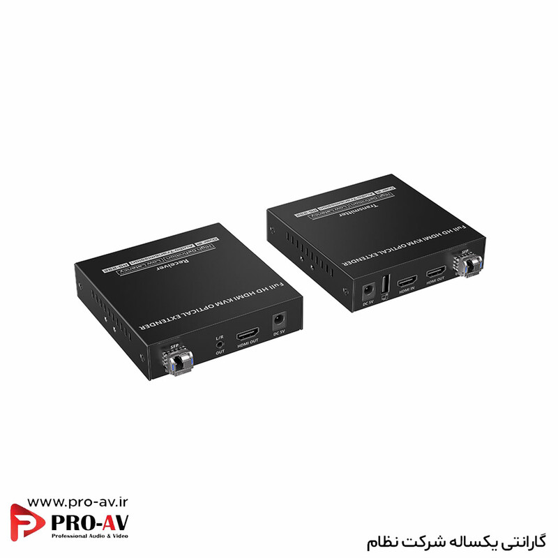 KVM اکستندر HDMI فیبر نوری over IP مدل LKV752KVM