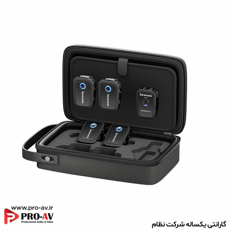 میکروفون بی سیم چهار فرستنده سارامونیک Blink500 T4