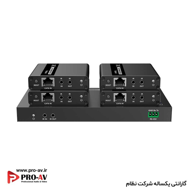 اسپلیتر اکستندر ۱ به ۴ HDMI لنکنگ مدل LKV724