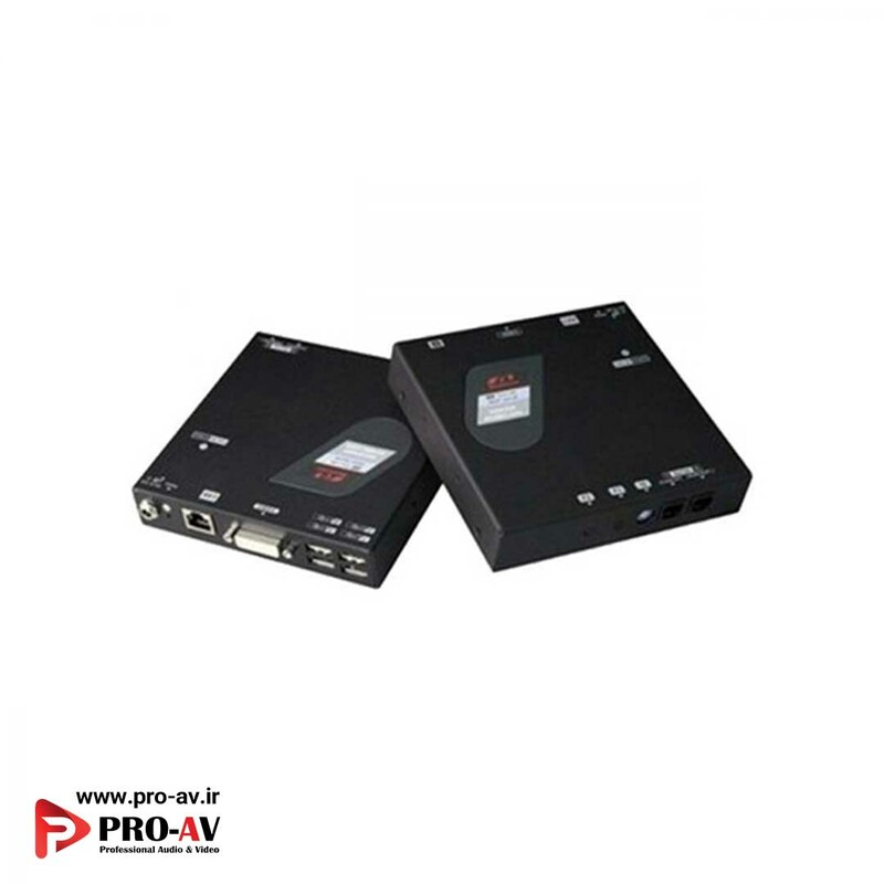 KVM اکستندر DVI بر روی سوئیچ گیگ برند Rextron مدل NXDU-220