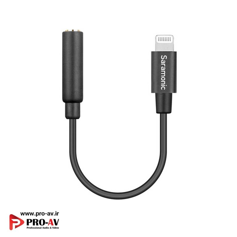 مبدل لايتنينگ به جک 3.5 ميلی متری SR-C2002