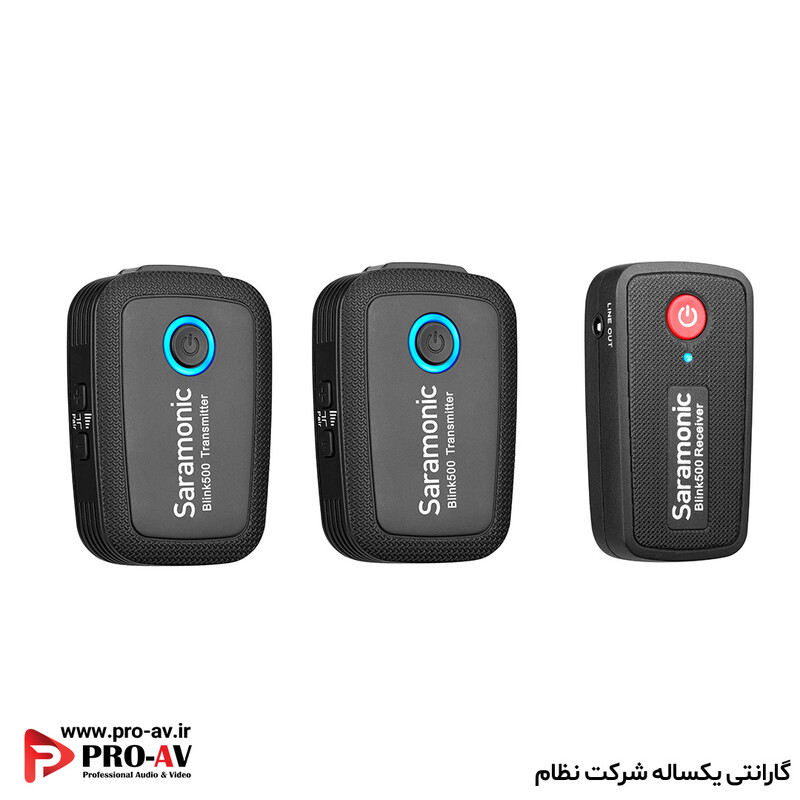 میکروفون بی‌‌سیم سارامونیک مدل Blink500 B2 با دو فرستنده