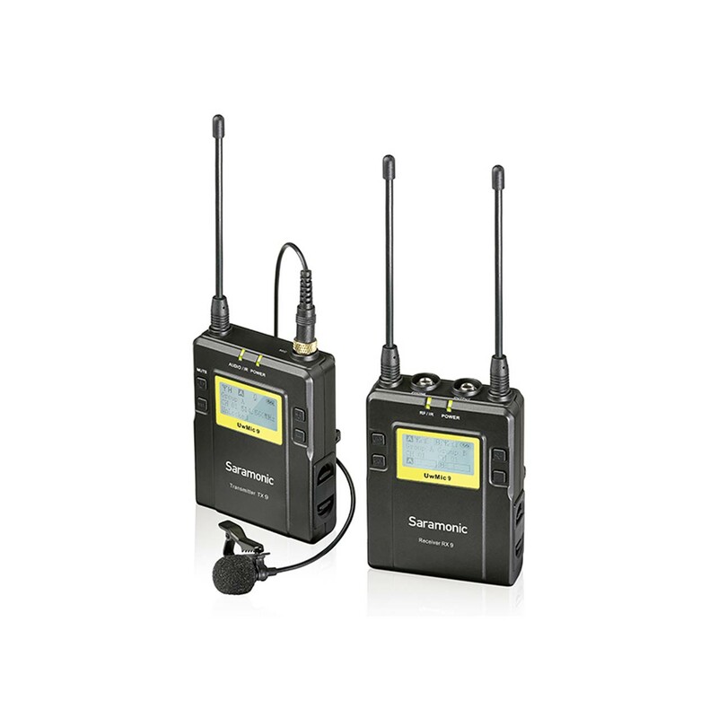 میکروفون بی‌ سیم یقه‌ ای سارامونیک مدل UwMic9 Kit1