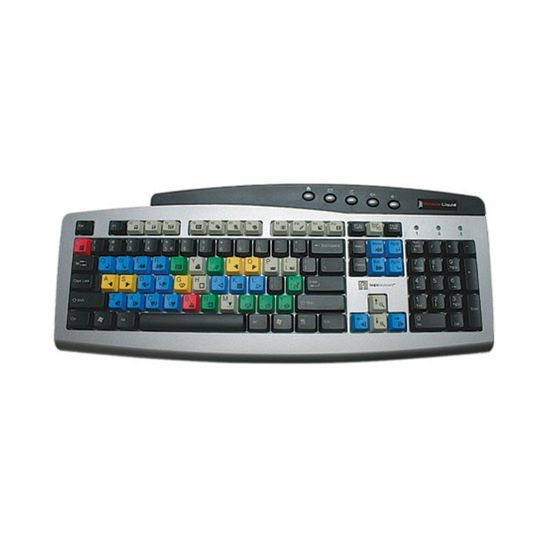 کیبورد Avid-Pinnacle Liquid برند Logickeyboard برای ویندوز