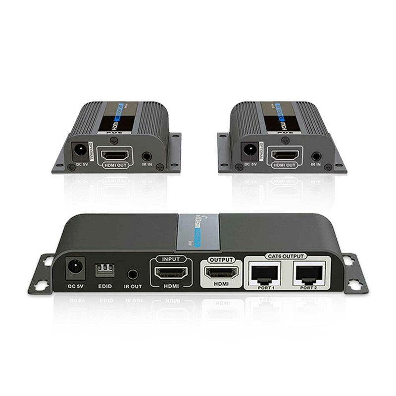 اسپلیتر اکستندر ۱به 2 HDMI لنکنگ مدل LKV712PRO