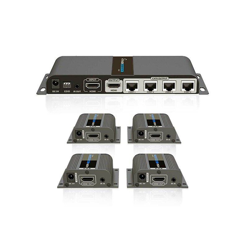 اسپلیتر اکستندر ۱به ۴ HDMI لنکنگ مدل LKV714PRO