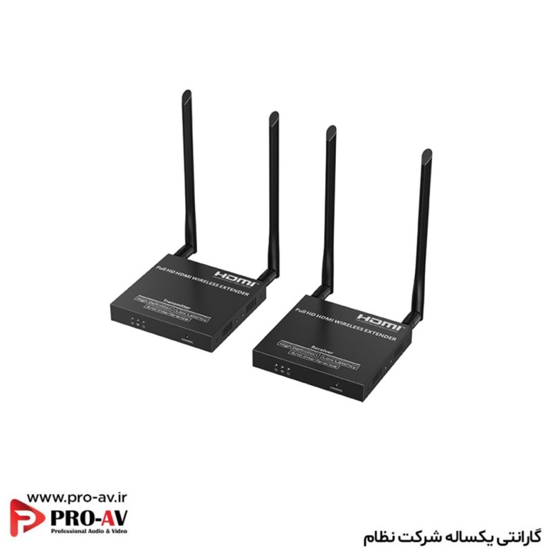 گیرنده HDMI بی‌سیم مدل LKV655-RX V2.0