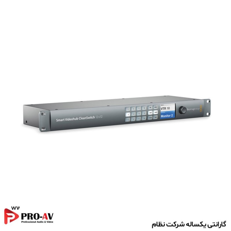 ماتریس سوئیچر بلک مجیک Smart Videohub CleanSwitch 12x12