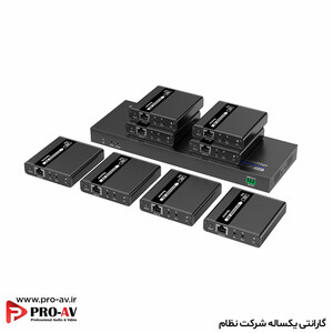 اسپلیتر اکستندر 1 به ۸ HDMI مدل LKV728P