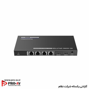 اسپلیتر اکستندر ۱ به ۴ HDMI مدل LKV724P