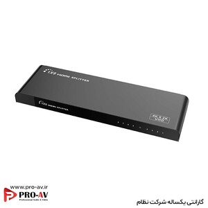 اسپلیتر 1 به 8 HDMI لنکنگ LKV318HDR-V3.0