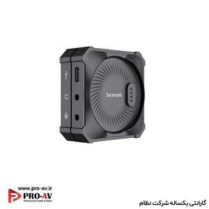 میکروفون بی‌سیم هوشمند سارامونیک BlinkMe B2 با صفحه نمایش لمسی