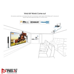 اکستندر وایرلس صدا و تصویر