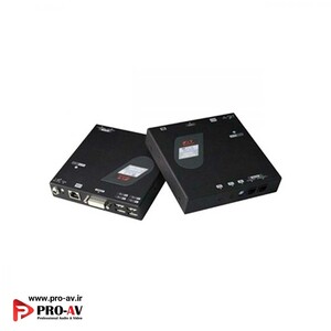 KVM اکستندر DVI بر روی سوئیچ گیگ برند Rextron مدل NXDU-220