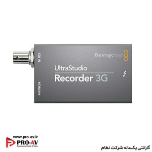 کارت کپچر UltraStudio Recorder 3G بلک مجیک