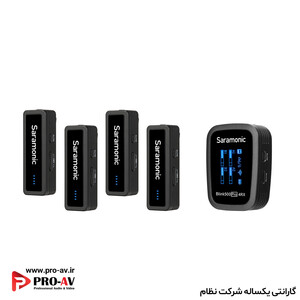 میکروفون بی سیم چهار فرستنده سارامونیک Blink500 Pro B8