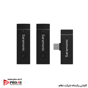 میکروفون بی سیم با دو فرستنده